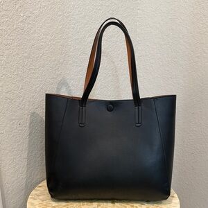 Elegant Black Tote Bag